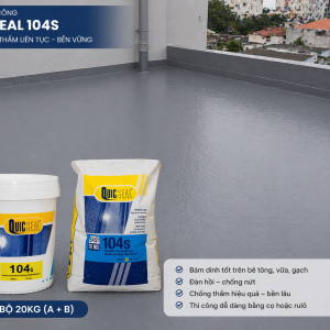 Quicseal 104s - Chống thấm gốc xi măng hai thành phần