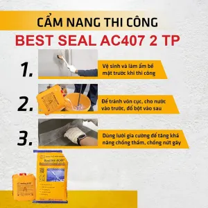 BESTSEAL AC407 BỘ 8KG & 20KG